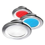I2systems Apeiron A3120 Screw Mount Light Red, Warm White Blue Chrome Finish-small image