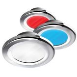 I2systems Apeiron A3120 Screw Mount Light Red, Cool White Blue Brushed Nickel Finish-small image