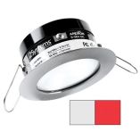 I2systems Apeiron Pro A503 3w Spring Mount Light Round Cool White Red Brushed Nickel Finish-small image