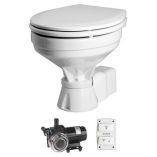 Johnson Pump Aquat Toilet Silent Electric Comfort 12v WPump-small image