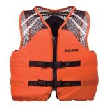 Kent Mesh Classic Commercial Vest Small Orange-small image