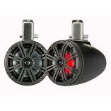 Kicker Kmtc65 65 Led Coaxial Tower System Black WCharcoal Grille-small image