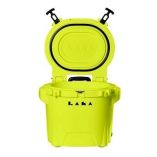 Laka Coolers 30 Qt Cooler WTelescoping Handle Wheels Yellow-small image