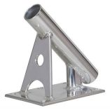 LeeS Mx Pro Series Fixed Angle Center Rigger Holder 45 Degree 15 Id Bright Silver-small image
