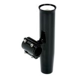 LeeS ClampOn Rod Holder Black Aluminum Horizontal Mount Fits 1050 OD Pipe-small image