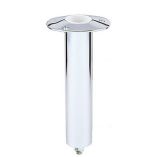 LeeS 0 Degree Stainless Steel Swivel Base Flush Mount Rod Holder 225 Od X 105 Tube-small image