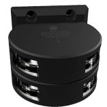 Lopolight Series 201011 Double Stacked Masthead Light 3nm Vertical Mount White Black Housing-small image