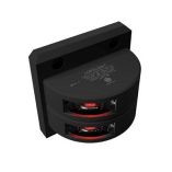 Lopolight Double Port Sidelight Vertical Mount Black Housing 2nm Red-small image