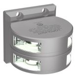 Lopolight Series 301011 Double Stacked Masthead Light 5nm Vertical Mount White Silver Housing-small image
