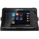 Lowrance Hds9 Live WActive Imaging 3In1 Transom Mount CMap Pro Chart-small image