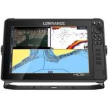Lowrance Hds12 Live WActive Imaging 3In1 Transom Mount CMap Pro Chart-small image