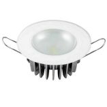 Lumitec Mirage Flush Mount Down Light Glass Finish 3Color RedBlue Non Dimming WWhite Dimming-small image