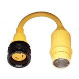 Marinco Pigtail Adapter, 30a Locking To 50a Locking-small image