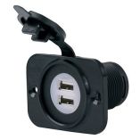 Marinco Sealink Deluxe Dual Usb Charger Receptacle-small image