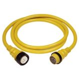 Marinco 50amp 125250v Shore Power Cable 12 Yellow-small image