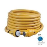 Marinco Cs50450 Eel 50a 125v250v Shore Power Cordset 50 Yellow-small image