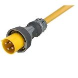 Marinco 100 Amp 125250v 3Pole, 4Wire Cordset No Neutral Wire OneEnded Male Only Power Supply Blunt Cut 100-small image