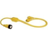 Marinco Ry504230 50a Female To 230a Male Reverse Y Cable-small image