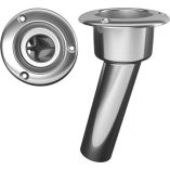 Mate Series Stainless Steel 15 Degree Rod Cup Holder Open Round Top-small image