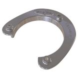 Mate Series Stainless Steel Rod Cup Holder Backing Plate FRound RodCup Only F334 Holes-small image