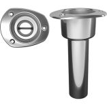 Mate Series Stainless Steel 0 Degree Rod Cup Holder Open Oval Top-small image