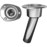 Mate Series Stainless Steel 15 Degree Rod Cup Holder Open Oval Top-small image