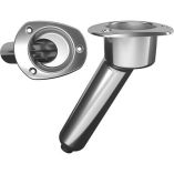 Mate Series Stainless Steel 30 Degree Rod Cup Holder Drain Oval Top-small image