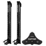Minn Kota Raptor Bundle Pair 10 Black Shallow Water Anchors WActive Anchoring Footswitch Included-small image