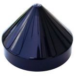 Monarch Black Cone Piling Cap - 12" - Docking & Anchoring Cleat-small image