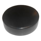 Monarch Black Flat Piling Cap - 8.5" - Docking & Anchoring Cleat-small image
