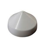 MOnarch White Cone Piling Cap - 7.5" - Docking & Anchoring Cleat-small image