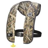 Mustang Mit 100 Inflatable Pfd Automatic Camo Mossy Oak Shadow Grass Blades-small image