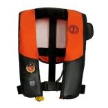 Mustang Hit Inflatable Pfd For Law Enforcement Orange Black-small image