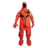 Mustang Neoprene Cold Water Immersion Suit WHarness Child Red-small image