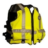 Mustang High Visibility Industrial Mesh Vest Fluorescent YellowGreen SM-small image