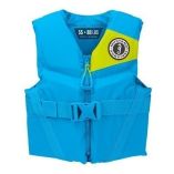 Mustang Rev Youth Foam Vest Azure Blue-small image