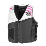 Mustang Rev Young Adult Foam Vest GreyWhitePink-small image