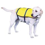 Onyx Nylon Pet Vest - Large - Yellow - Life Vest Survival Suit-small image