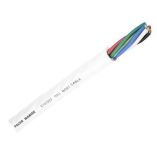 Pacer Round 6 Conductor Cable 100 166 Awg Black, Brown, Red, Green, Blue White-small image