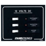 Paneltronics Standard Dc 3 Position Breaker Panel WLeds-small image