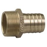 Perko 2 Pipe To Hose Adapter Straight Bronze Made In The Usa-small image