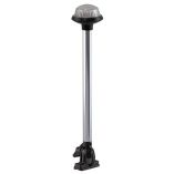 Perko Fold Down AllRound Frosted Globe Pole Light Vertical Mount White-small image