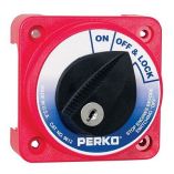 Perko 9612dp Compact Medium Duty Main Battery Disconnect Switch WKey Lock-small image