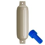 Polyform G2 Twin Eye Fender 45 X 155 Sand WAdapter-small image