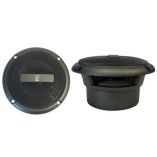 PolyPlanar 3 Round FlushMount Compnent Speakers Pair Gray-small image