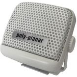 PolyPlanar Vhf Extension Speaker 8w Surface Mount Single White-small image