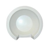 PolyPlanar 11" Speaker Back Cover - White - Marine Audio/Video Accessories-small image