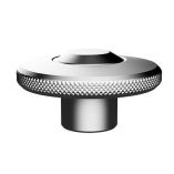 Ptm Edge Board Rack Replacement Knob Silver-small image