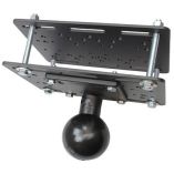 Ram Mount Forklift Overhead Guard Plate WE Size 338 Ball-small image