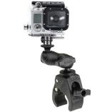 Ram Mount Small ToughClaw Base WShort Double Socket Arm GoproAction Camera Mount-small image